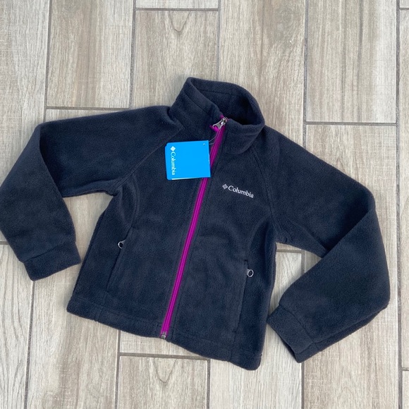 Columbia NWT Kids Fleece Jacket Size XXS (4/5) - Picture 3 of 10